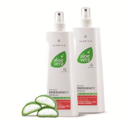 Aloe Vera Spray Prvej pomoci 2 x 400 ml.